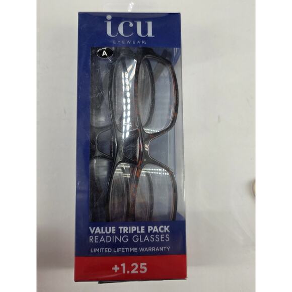 icu +1.25 Reading Glasses Lot Of 6 - Picture 2 of 9